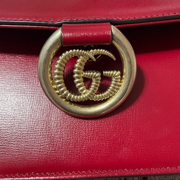 Gucci GG ring shoulder bag Red - Picture 9 of 9